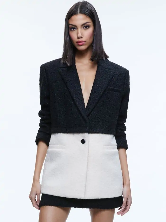 SHAN OVERSIZED TWO-FER BLAZER